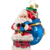 Santas^Christopher Radko Cr, Checkered Chariot, 1020885,