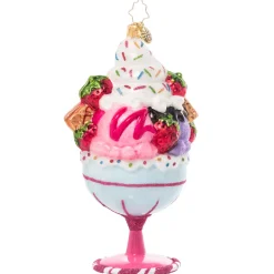 Blown Glass^Christopher Radko Cr, Cherry On Top, 1021320, Radko