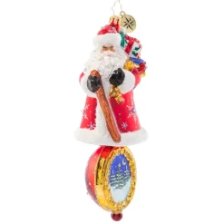 Santas^Christopher Radko Cr, Christmas Charm Claus, 1021579, Radko
