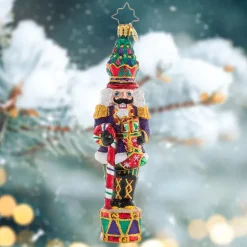 Nutcrackers/Smokers^Christopher Radko Cr, Christmas Commander Nutcracker, 1021445, Radko