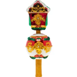 Glass^Christopher Radko Cr, Claus On The Clock, 1020111,