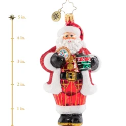 Glass^Christopher Radko Cr, Cocoa Cravings Claus, 1020739,