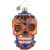 Christopher Radko Cr, Colorful Calavera Gem, 1020664, Hot