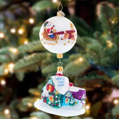 Stocking / Skirt^Christopher Radko Cr, Coming In For A Landing - 2023, 1021551, Radko