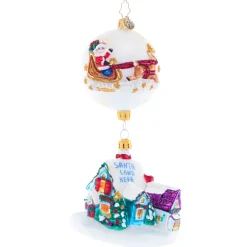 Stocking / Skirt^Christopher Radko Cr, Coming In For A Landing - 2023, 1021551, Radko