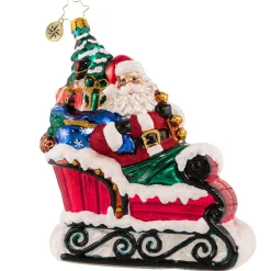 Stocking / Skirt^Christopher Radko Cr, Countryside Sleigh Ride, 10208015,