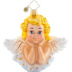 Stocking / Skirt^Christopher Radko Cr, Darling Guardian Angel, 1021531, Radko