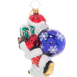 Santas^Christopher Radko Cr, Dated Cheery Santa, 1021148, Radko