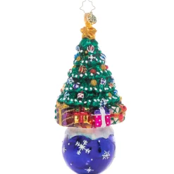 Blown Glass^Christopher Radko Cr, Dated Classic Christmas, 1021147,