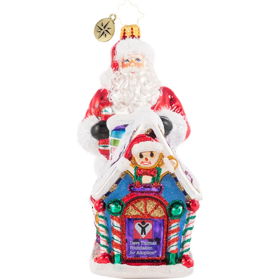 Santas^Christopher Radko Cr, Dave Thomas Adoption 2021, 1020703,