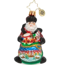 Blown Glass^Christopher Radko Cr, Delightful Delivery Gem, 1020245,