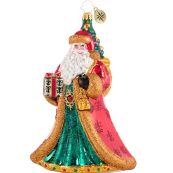 Blown Glass^Christopher Radko Cr, Dreaming Of Evergreen, 1020607,