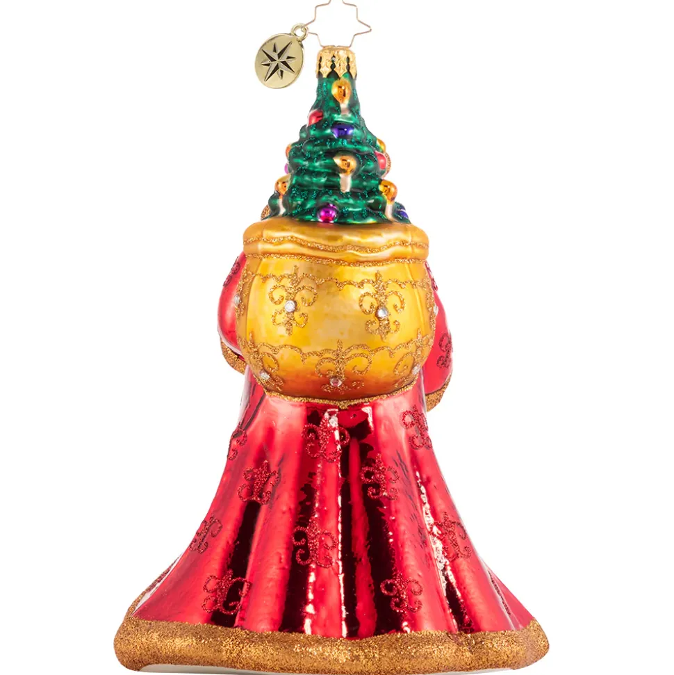 Blown Glass^Christopher Radko Cr, Dreaming Of Evergreen, 1020607,