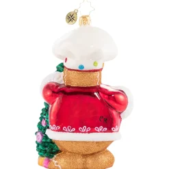 Blown Glass^Christopher Radko Cr, Edible Evergreen Dream, 1020799,