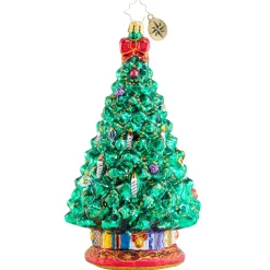 Glass^Christopher Radko Cr, Envy Of The Evergreens, 1020689,