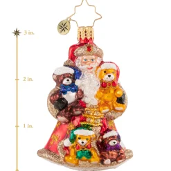 Blown Glass^Christopher Radko Cr, Flush With Plush, Gem, 1020673,