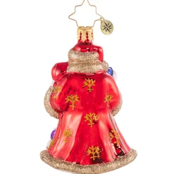 Glass^Christopher Radko Cr, Flush With Plush, Gem, 1020673,