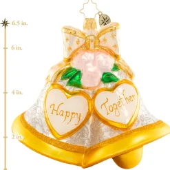 Glass^Christopher Radko Cr, Forever Together, 1020859,