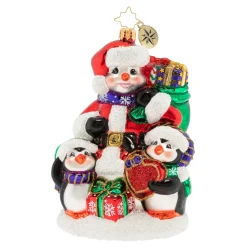 Blown Glass^Christopher Radko Cr, Gift Of A Forever Family, 1020036,