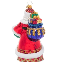 Stocking / Skirt^Christopher Radko Cr, Gifts Galore Santa, 1021116,