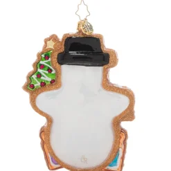 Stocking / Skirt^Christopher Radko Cr, Gingerbread Snowman, 1021108, Radko