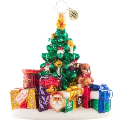 Blown Glass^Christopher Radko Cr, Glee Under The Tree, 1020684,