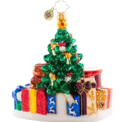 Blown Glass^Christopher Radko Cr, Glee Under The Tree, 1020684,