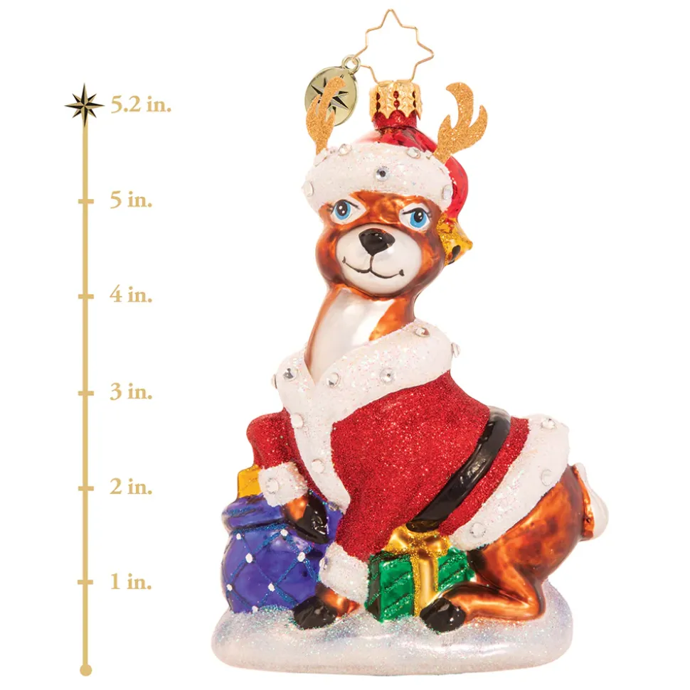 Glass^Christopher Radko Cr, Going Stag This Christmas, 1020601,