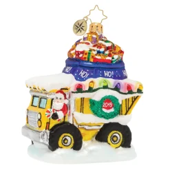 Santas^Christopher Radko Cr, Haulin' The Holidays, 1019893,