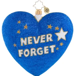 Glass^Christopher Radko Cr, Heart Of America, 1020876,