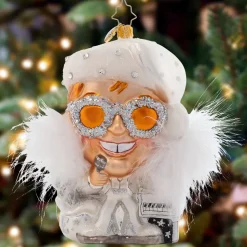 Christopher Radko^Christopher Radko Cr, Holiday " Star" , 1021645, Radko, Elton John