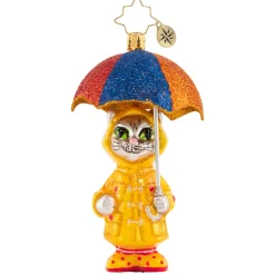 Glass^Christopher Radko Cr, It's Raining Cats!, Gem, 1020646,