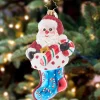Santas^Christopher Radko Cr, Love Is The Best Medicine, 1021618, Pediatric Cancer Awareness., Radko