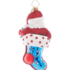 Santas^Christopher Radko Cr, Love Is The Best Medicine, 1021618, Pediatric Cancer Awareness., Radko