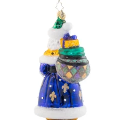 Santas^Christopher Radko Cr, Lynn's Luxurious St. Nick, 1021683, Radko