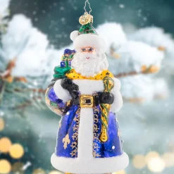 Christopher Radko^Christopher Radko Cr, Lynn's Luxurious St. Nick, 1021683, Radko