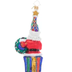 Christopher Radko^Christopher Radko Cr, Merry & Bright Santa 1021313, Radko