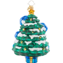 Christopher Radko^Christopher Radko Cr, Merry Christmas Baby! Blue, 1021589, Radko