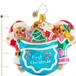 Blown Glass^Christopher Radko Cr, Merry Messages, 1020888,