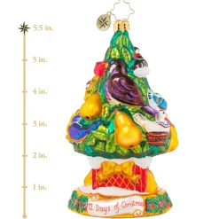 Christopher Radko^Christopher Radko Cr, My True Love Gave To Me...., 1020903,