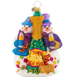 Christopher Radko^Christopher Radko Cr, New Year's Toast, 1021675, Radko