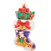 Glass^Christopher Radko Cr, Night Before Christmas Stocking, 1021122, Radko