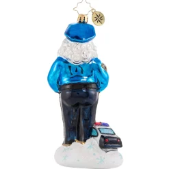 Blown Glass^Christopher Radko Cr, North Pole Patrol, 1020873,