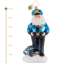 Blown Glass^Christopher Radko Cr, North Pole Patrol, 1020873,