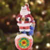 Christopher Radko^Christopher Radko Cr, On Top Of It Santa, 1021650, Radko
