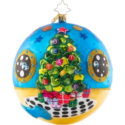 Blown Glass^Christopher Radko Cr, Periscope Up!, 1020932,