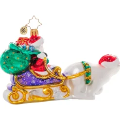 Christopher Radko^Christopher Radko Cr, Polar Bear Powered, 1021117,