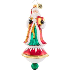 Glass^Christopher Radko Cr, Present-Ly Poised, 1020852,