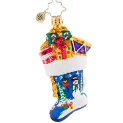 Blown Glass^Christopher Radko Cr, Presents A'Plenty Gem, 1020655,