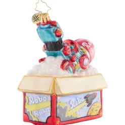 Christopher Radko^Christopher Radko Cr, Robo Rocket Rides Again, 1021601, Radko